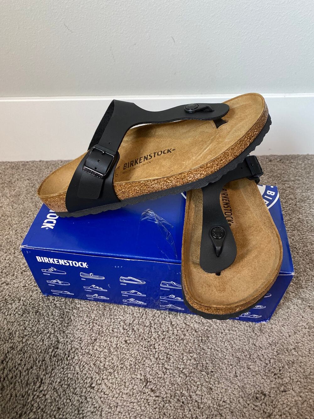 New Birkenstock Gizeh BS Thong Sandals EU41 US Women's 10 Men's 8